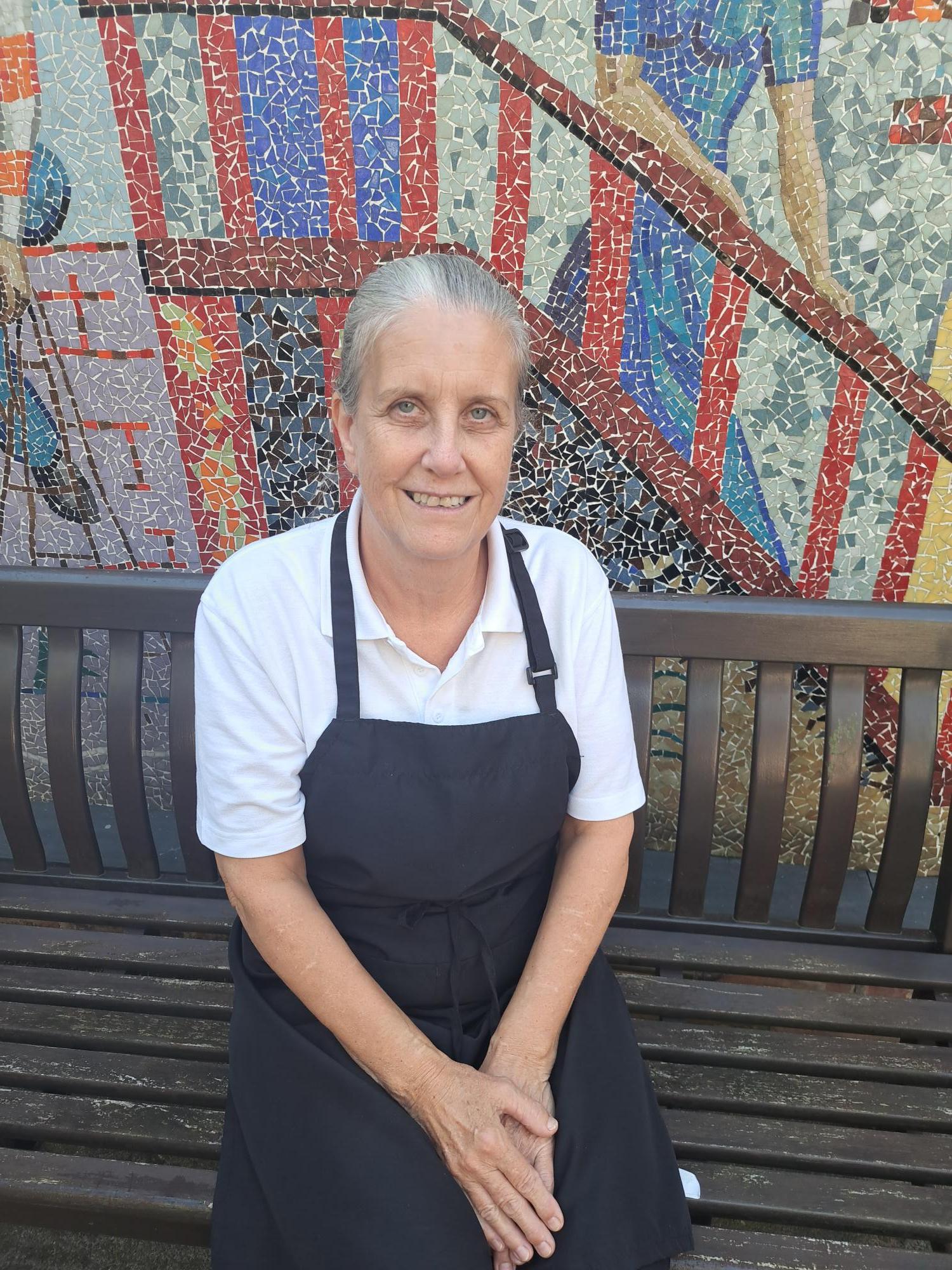 Mrs Grugel. (School Chef)